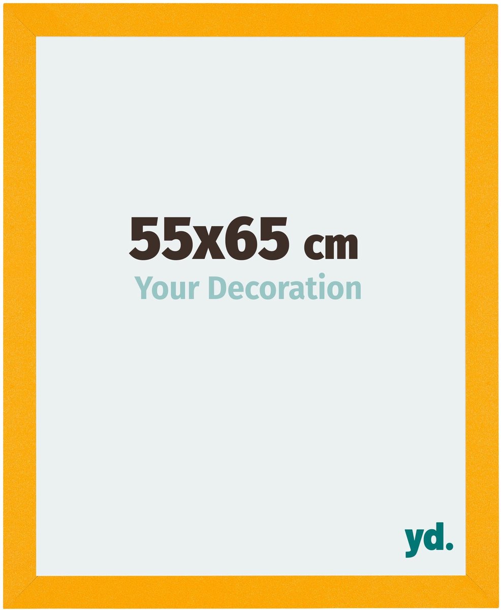 Your Decoration - Fotolijst 55x65 cm - MDF - Geel - Mura
