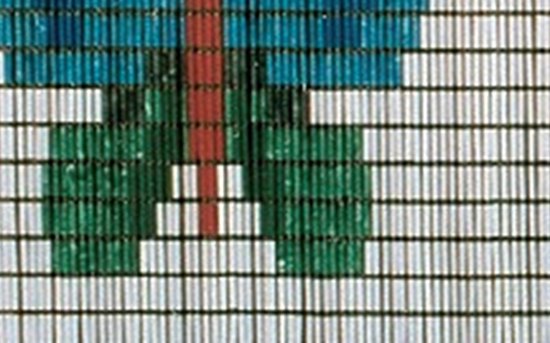 Vliegengordijnexpert Vliegengordijn vlinder Hulzen - 90x210 cm - achtergrond wit — afbeelding 4