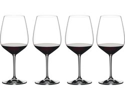 Riedel Rode Wijnglazen Extreme - Cabernet - 4 Stuks - Rode wijnglazen voor Cabernet - Hoogwaardig kristalglas - Vaatwasserbestendig - 800 ml - 104 x 247 mm - Glaswerk - Wijnglazen en -Benodigdheden