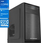 Intel Compleet PC | Intel Core i3 | 16 GB DDR4 | 500 GB SSD - NVMe |  Windows 11 Pro | bol.com