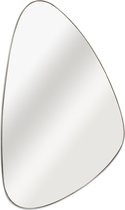 INSPIRE - miroir mural - miroir ovale OGIVE - 50 x 30 cm - doré - métal - miroir suspendu ovale - miroir mural design