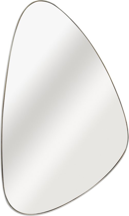 INSPIRE - miroir mural - miroir ovale OGIVE - 50 x 30 cm - doré - métal -  miroir... | bol