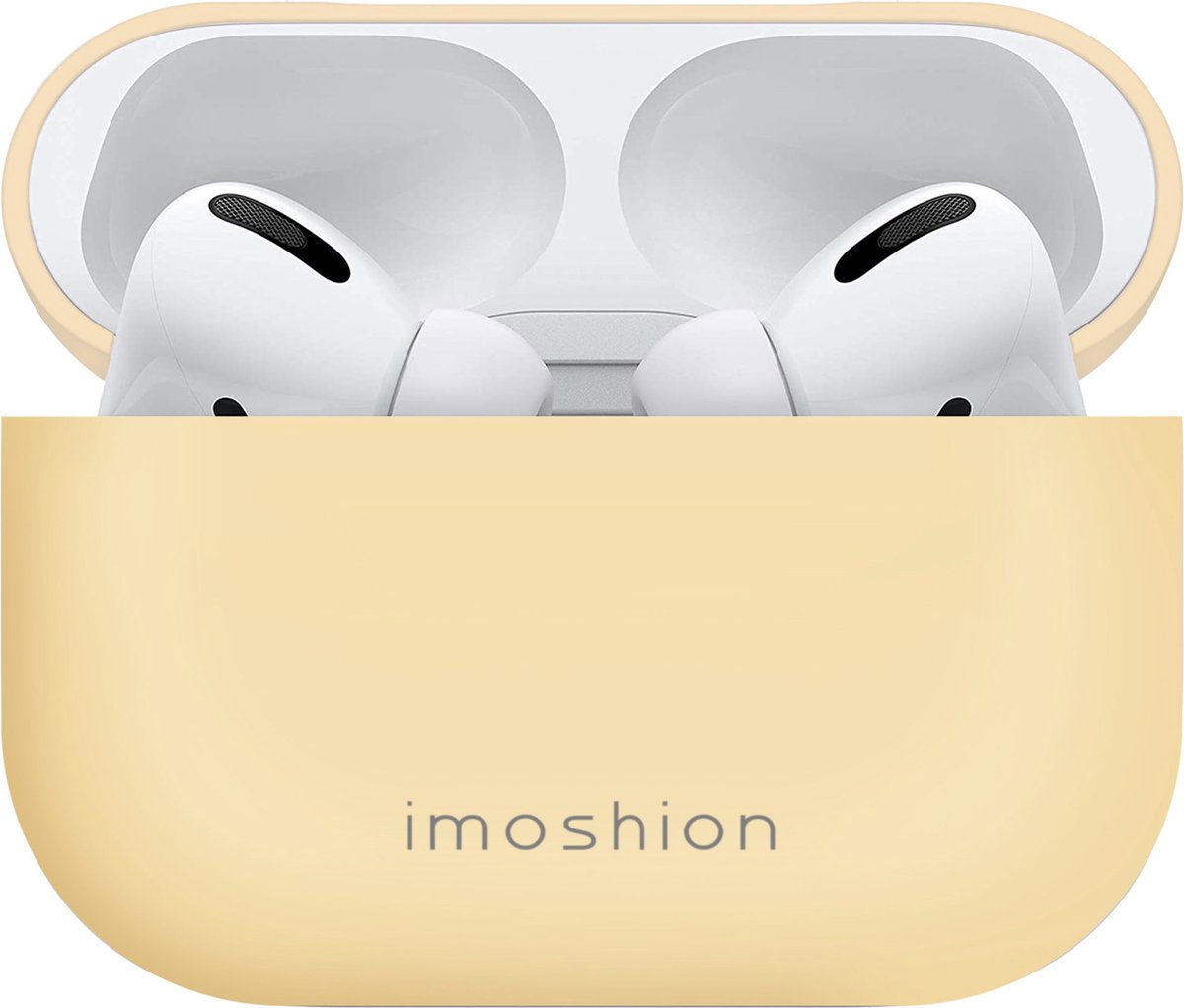 AirPods Pro Hoesje - iMoshion Hardcover Case - Geel