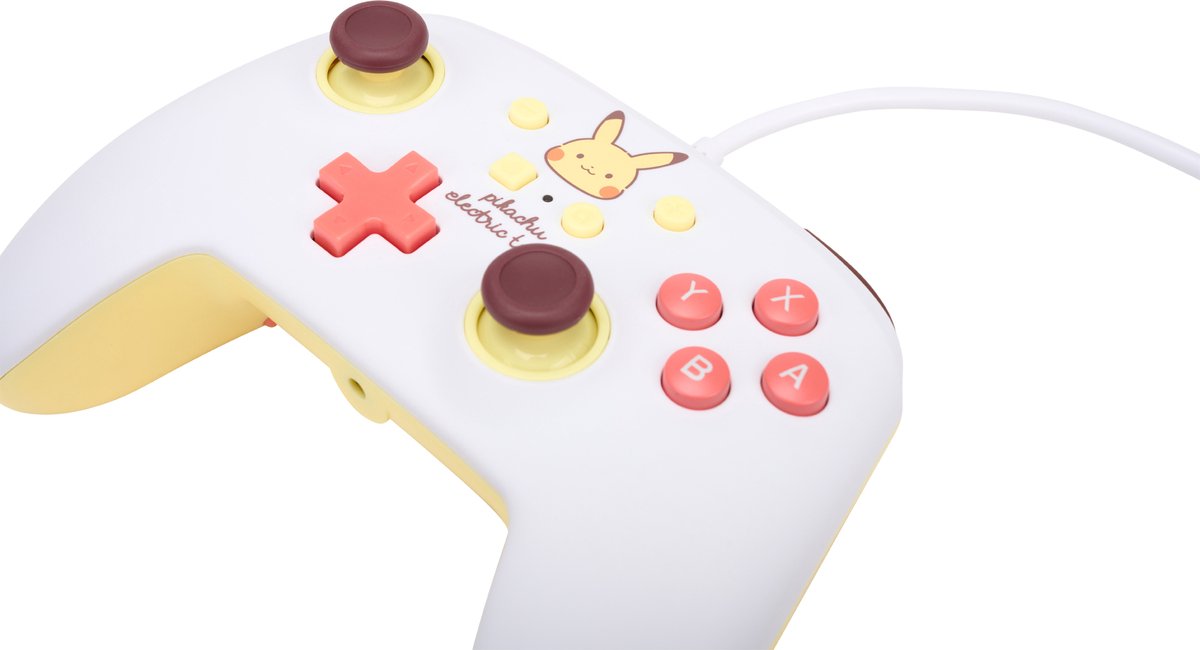 PowerA Geavanceerde Bedrade Controller - Nintendo Switch - Pikachu Electric Type – foto 5