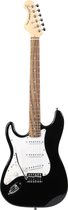 Fazley Classic Series FST118 Black LH linkshandige elektrische gitaar