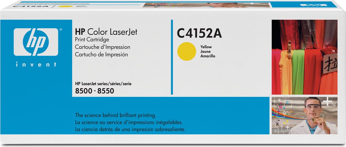 HP Tonercartridge Ultraprecise geel C4152A