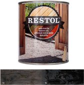 Restol Houtolie Transparant Ebben Zwart-2,5 Ltr