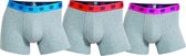 CR7 Trunk Cotton Stretch 3-Pack Main Basic Men grijs