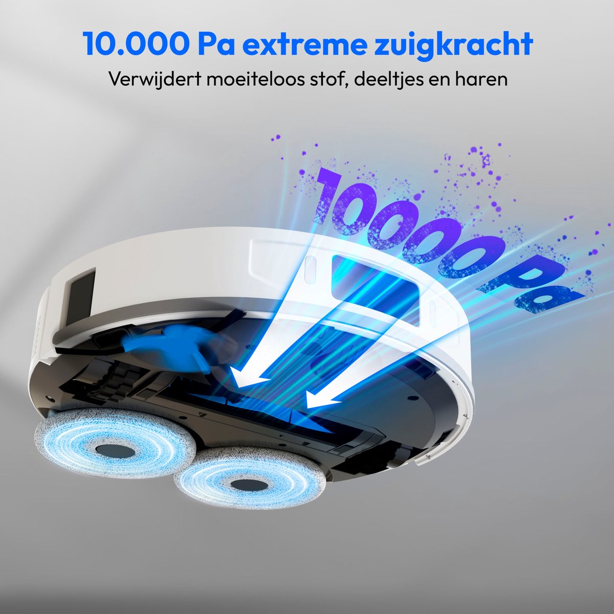 MEDION X55 SW+ Robotstofzuiger met Lasernavigatie - afbeelding 2