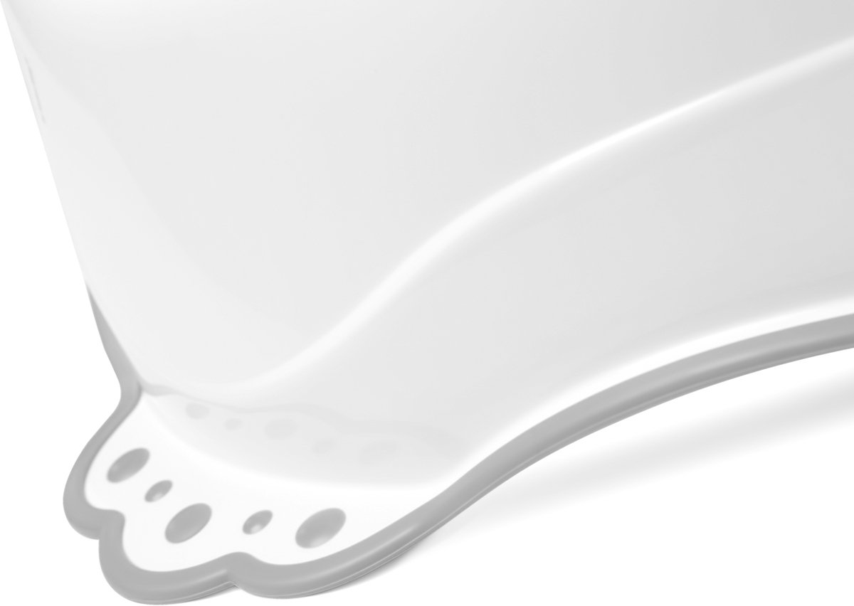 Maltex Baby Potje - Antislip & Ergonomisch - Grijs met Konijn