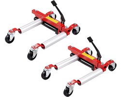 VEVOR 2 X Wielwagen Voertuigpositionering Bandenkrik 680kg Hydraulische Krik