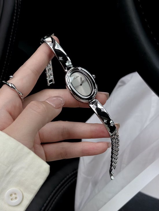 Montre Scottie pour femme couleur argent | Montres femme | Acier inoxydable | Montres de Luxe | Zircone | Montres Trendy |