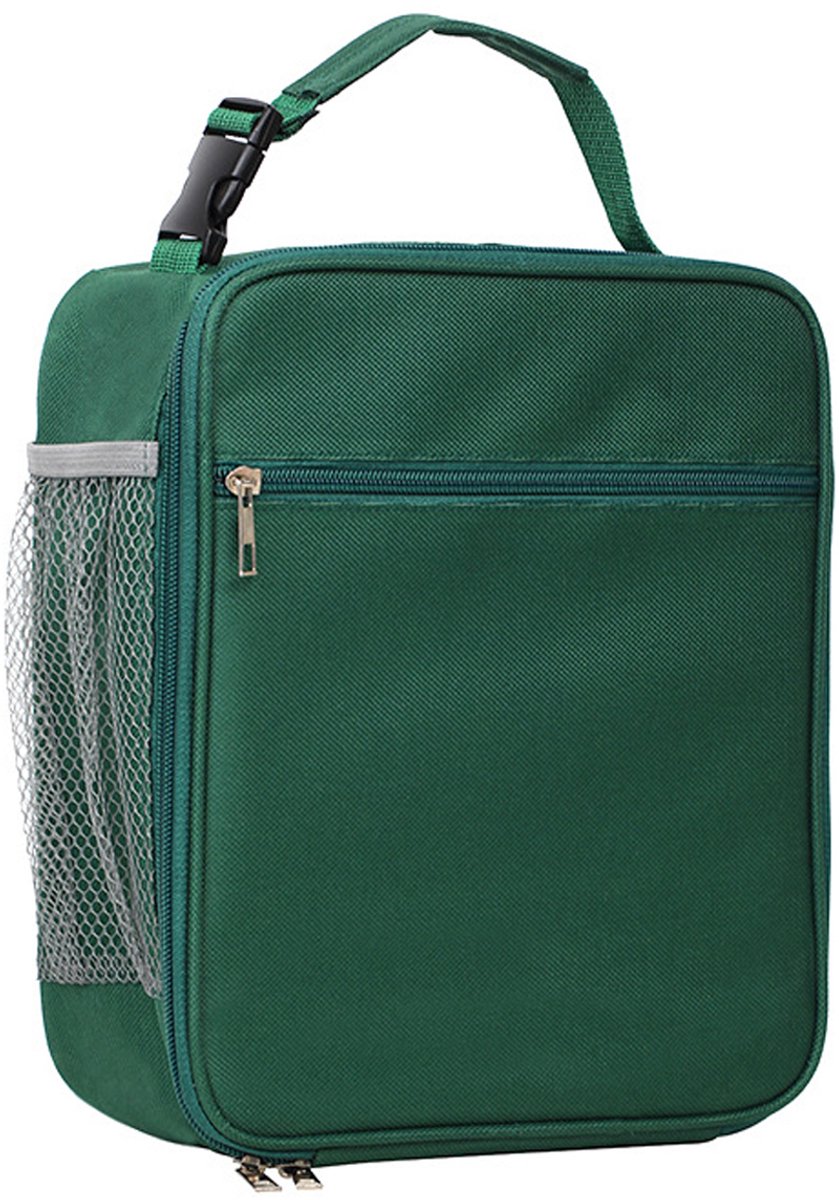 longziming -Lunchbag met Isolatie – Ruime Herbruikbare Koeltas voor Maaltijden, Snacks & Drankjes – Duurzame Lunchbox Tas voor Werk en Outdoor – Groen
