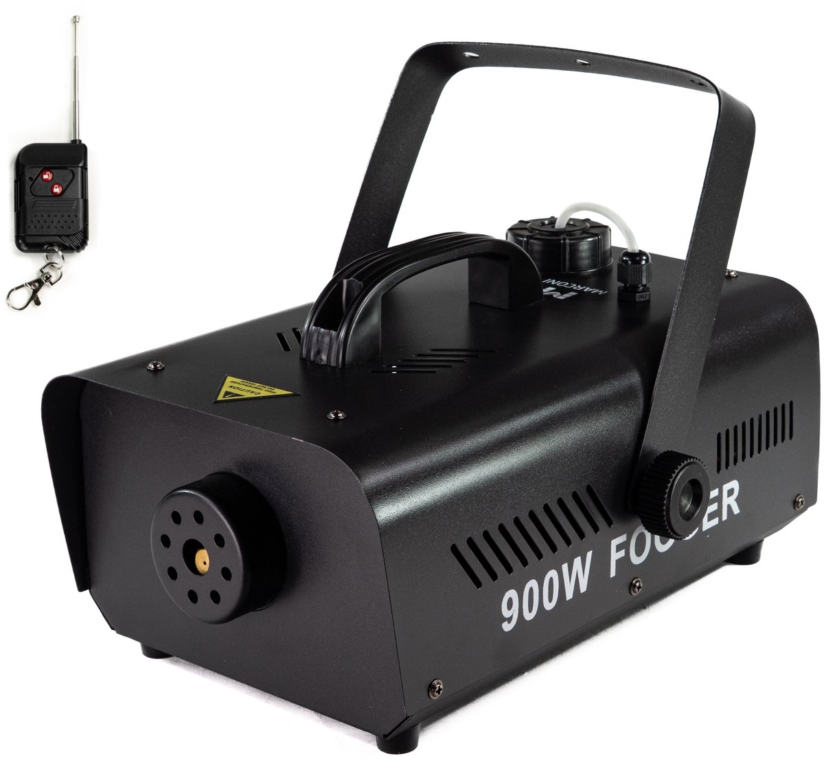 Marconi F900 - Rookmachine - Party Rookapparaat - 900 Watt - 141 M3 Per Minuut - Inclusief Draadloze Afstandsbediening