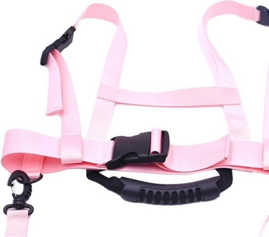 Daity Skiharnas voor kinderen - Skituigje kinderen - Ski-accessoires - Verstelbaar ski-schouderharnas - Voor kinderen en beginners Schaatsen, Skateboarden, Snowboarden, Skaten, Fietsen (Blauw) van Merkloos — afbeelding 5