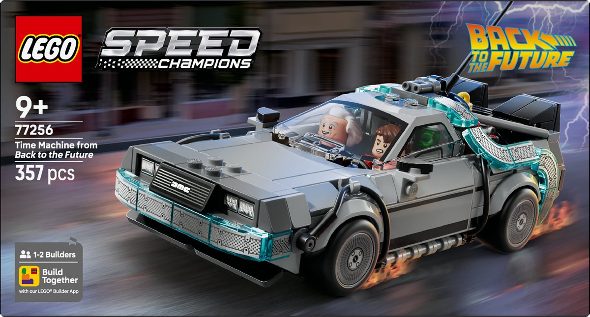 LEGO Speed Champions Tijdmachine uit Back to the Future - 77256 — afbeelding 10