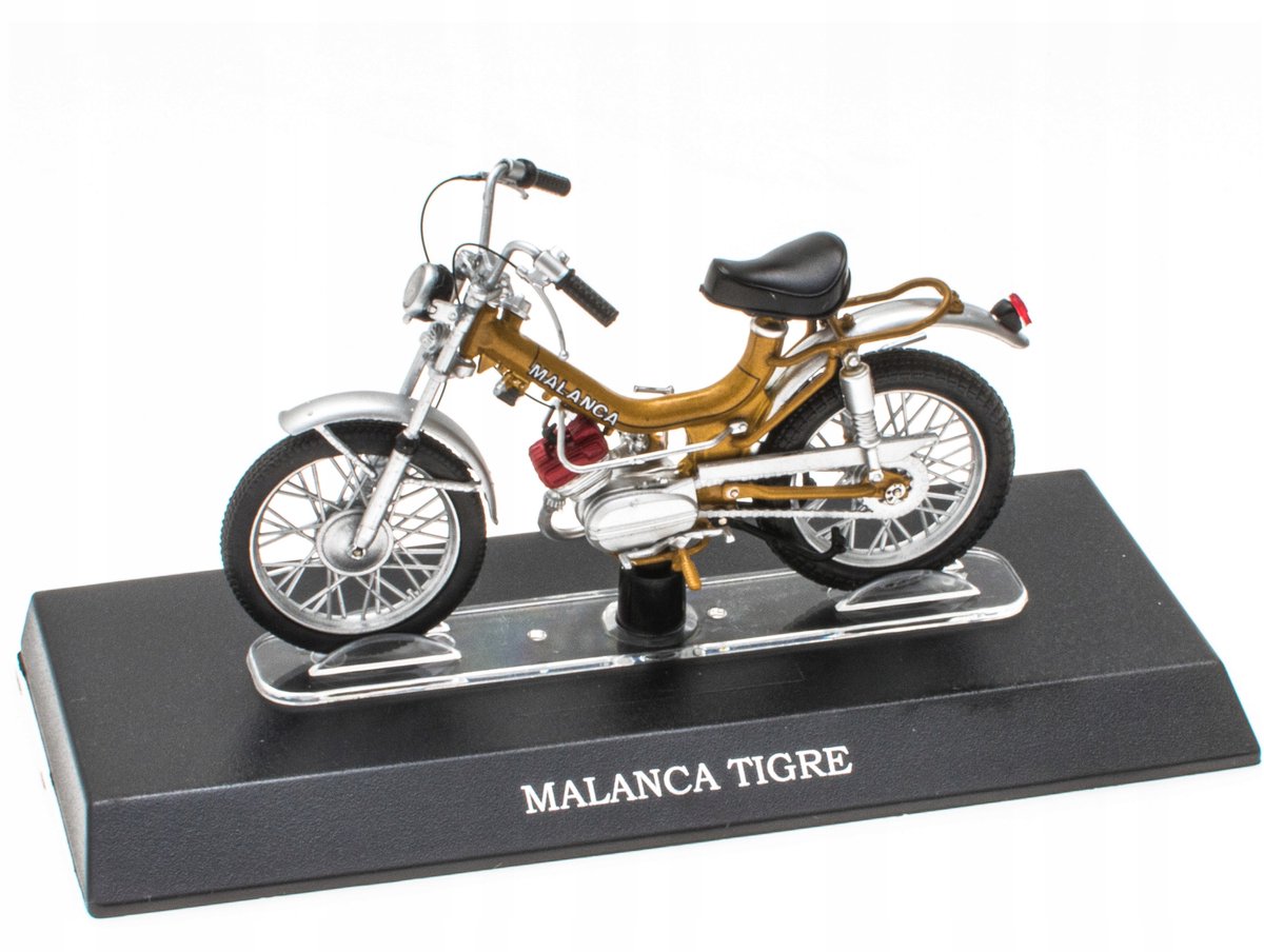 Malanca Tigre 1/18 LeoModels SM032 gouden scootermodel