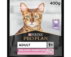 Droog kattenvoer met kalkoen voor volwassen katten met gevoelige spijsvertering - 400g