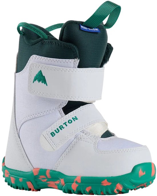 Burton Mini Grom Snowboard Schoenen Wit 19.5 Kinderen