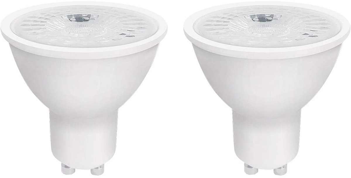 VITO LED Spot PAR16 GU10 - 6W (replaces 50W) - 516lm - 2700K - 175-265V - Ø50mm - Energy efficient - 2 pieces