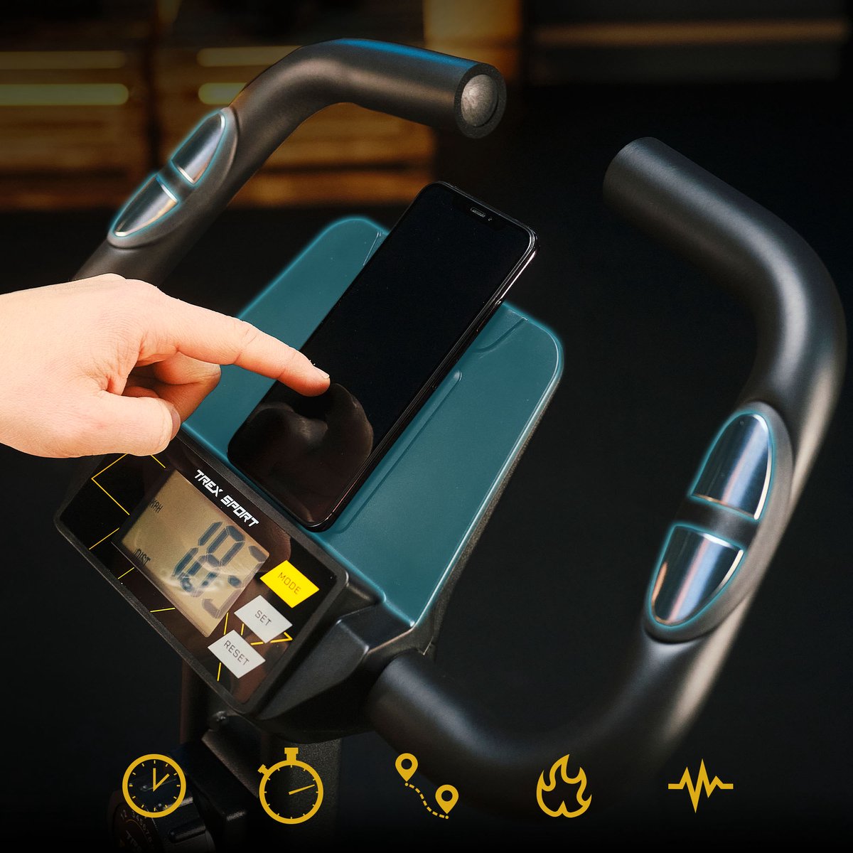 Trex Sport TX-340XB Opvouwbare Hometrainer voor Thuis - afbeelding 2