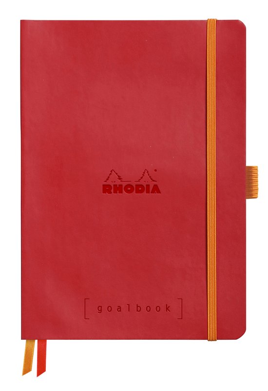 Rhodia Goalbook – Bullet Journal – A5 – 14,8x21cm – Gestippeld – Dotted – Poppy