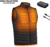 Gilet chauffant Magnetar Heat LAVA - Avec batterie externe 13 000 mAh - Zwart - Homme et Femme