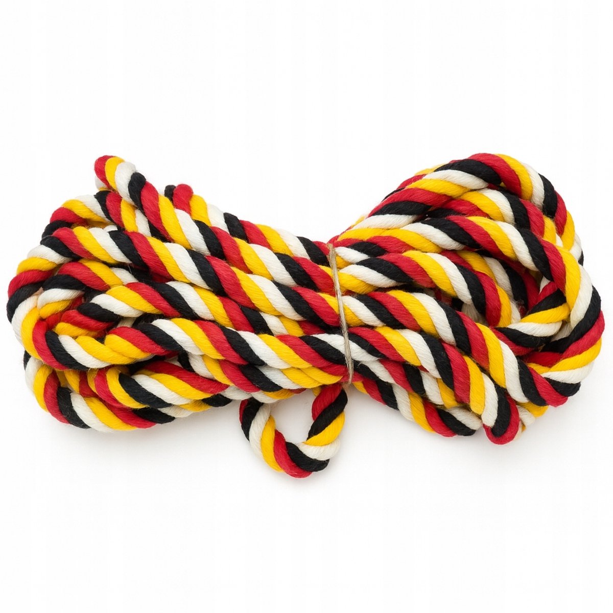 Kleurrijk Katoenen Touw 14mm x 10m - Decoratief en Duurzaam
