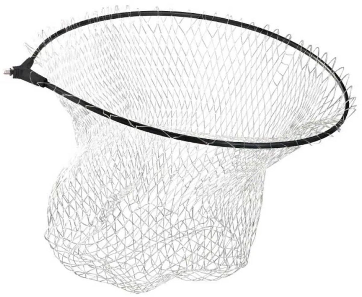 Zunzun Oval Mn Landingsnetkop Zilver 65 x 55 cm