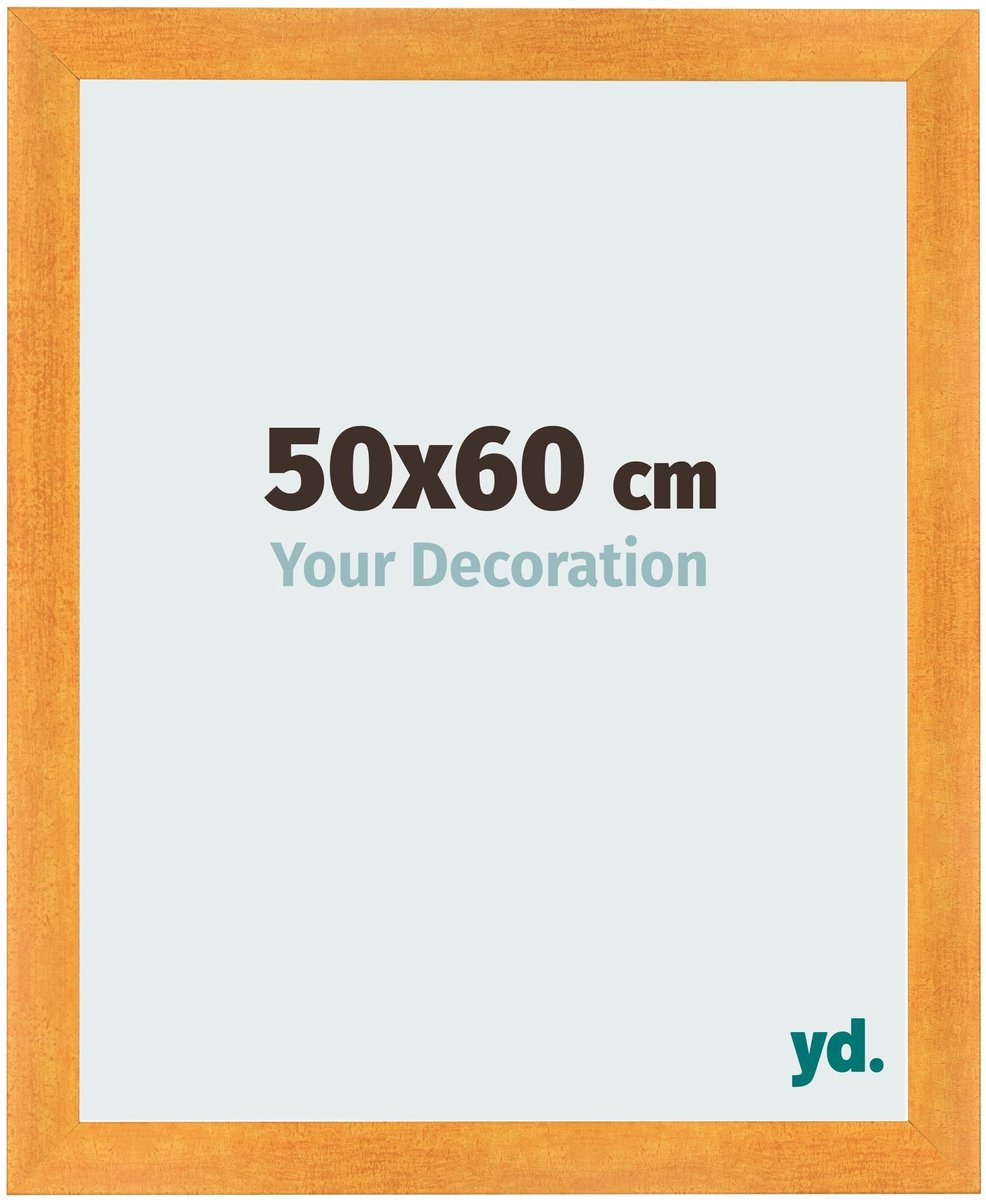 yd. Your Decoration - Fotolijst 50x60 cm - MDF - Oranje - Pisa