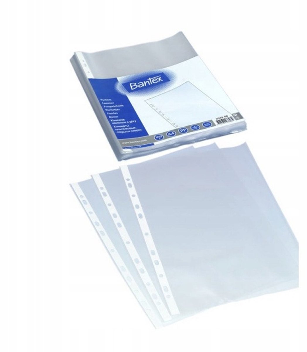 Bantex A4 Structuur Folies - 500 vellen