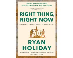 Omslag van Right Thing. Right Now