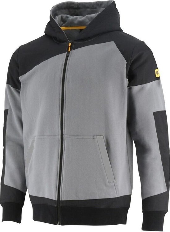 CATERPILLAR Cat.Hoodie avec fermeture éclair dark shadow gris noir gris foncé noir XXL