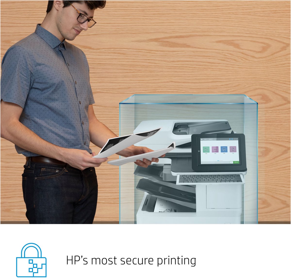 HP LaserJet Enterprise Flow MFP M635z thumbnail 2