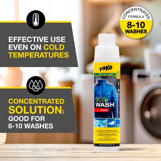 Storm Down Wash Donswasmiddel – Speciaal Voor Slaapzakken & Donskleding, 225ml | Optimaliseert Loft & Isolatie