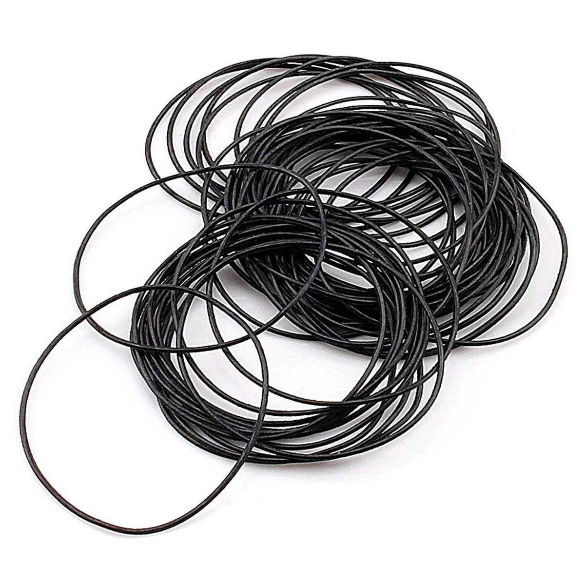 O-ring afdichtingsringen voor horloges - zwart rubber - waterdicht - horloge-achterkant - vervanging - 950 stuks