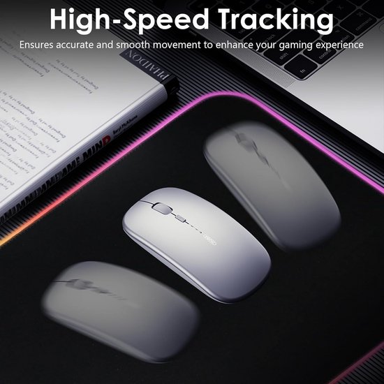 Grote RGB Gaming Muismat - Waterdicht & Antislip - Met 7 LED Kleuren — afbeelding 5
