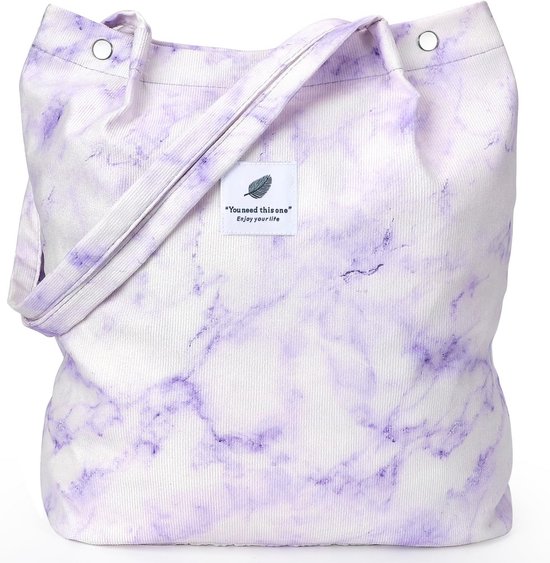 MIYUANGKJ 2 stuks grote schoudertas voor dames, corduroy tas, schoudertas, luipaardpatroon, tote bag, handtas, shopper, werktas, modieuze stoffen tas voor dagelijks gebruik, werk, kantoor, school
