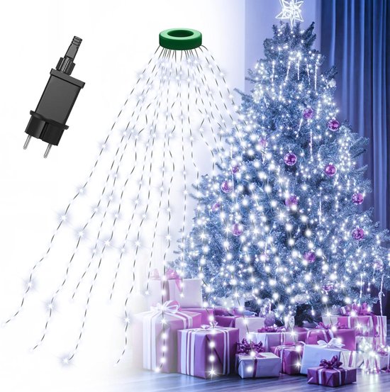 COSTWAY Christmas Figure, Angel with Warm White LED