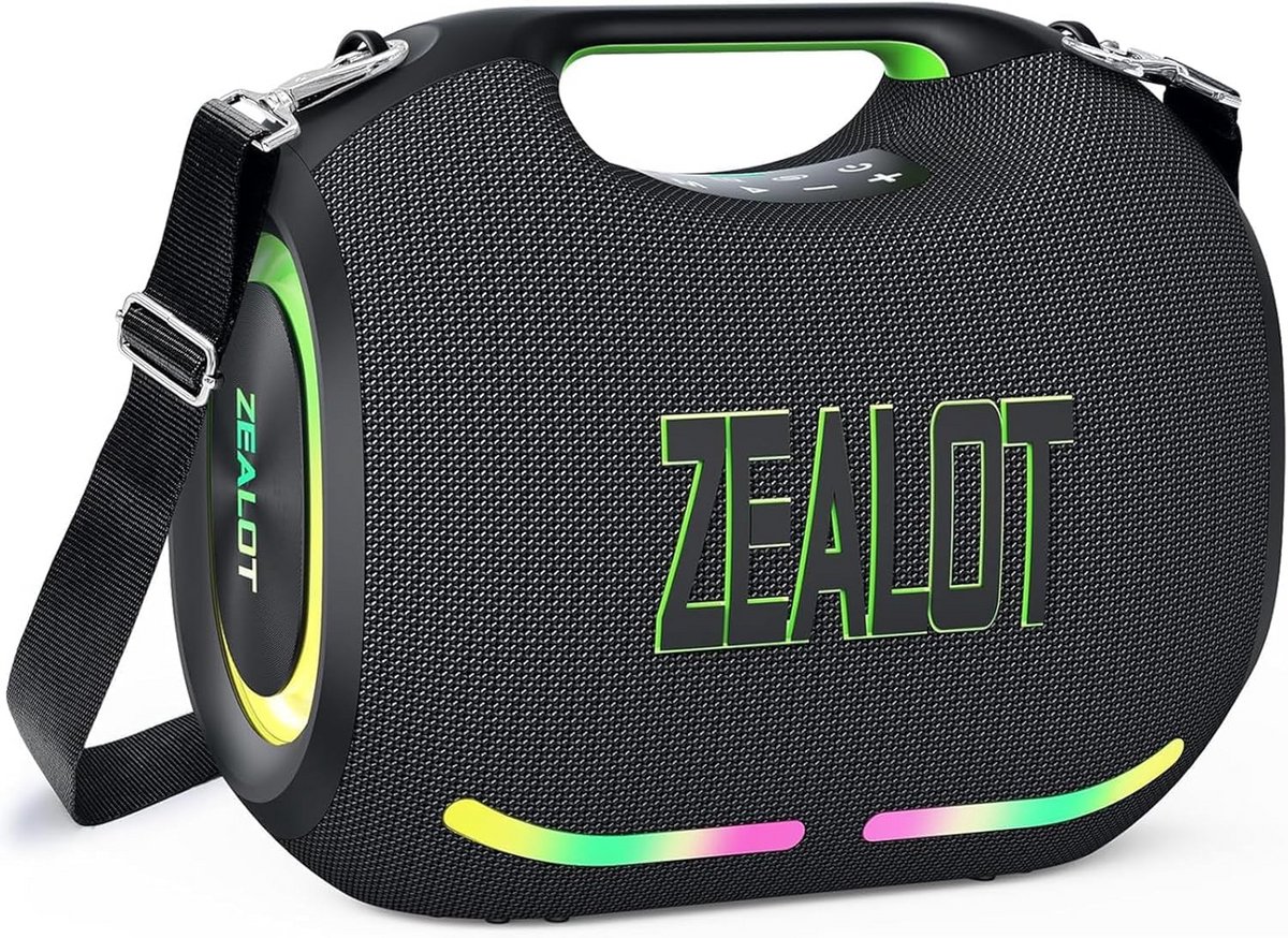 Draadloze Bluetooth Speaker 120W met LED Licht en IPX6 Waterbestendigheid