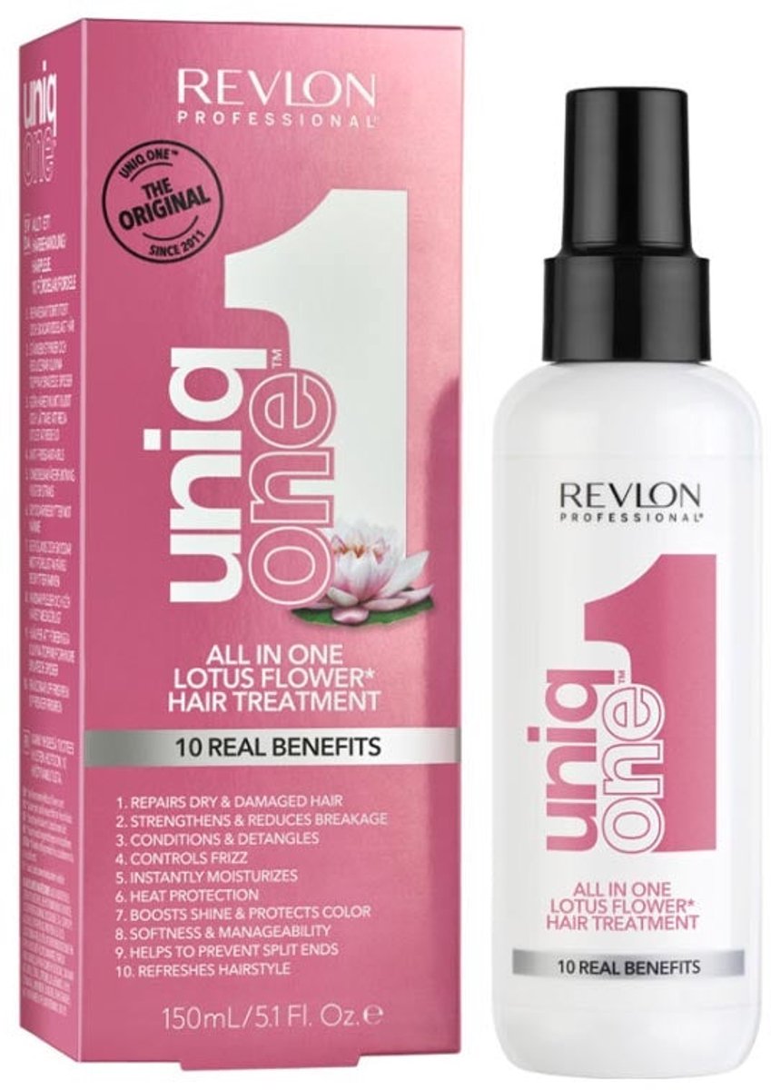 Bol.com Revlon Uniq One Lotus Hair Treatment - 150 ml aanbieding