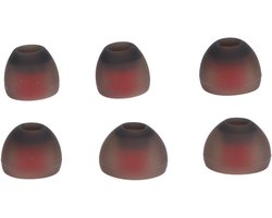 Siliconen Oordopjes voor Koptelefoons - Set van 6 Stuks - Vervangende Oordopjes voor Jaybird X4 X3 X2 - Ruisonderdrukking en Comfort