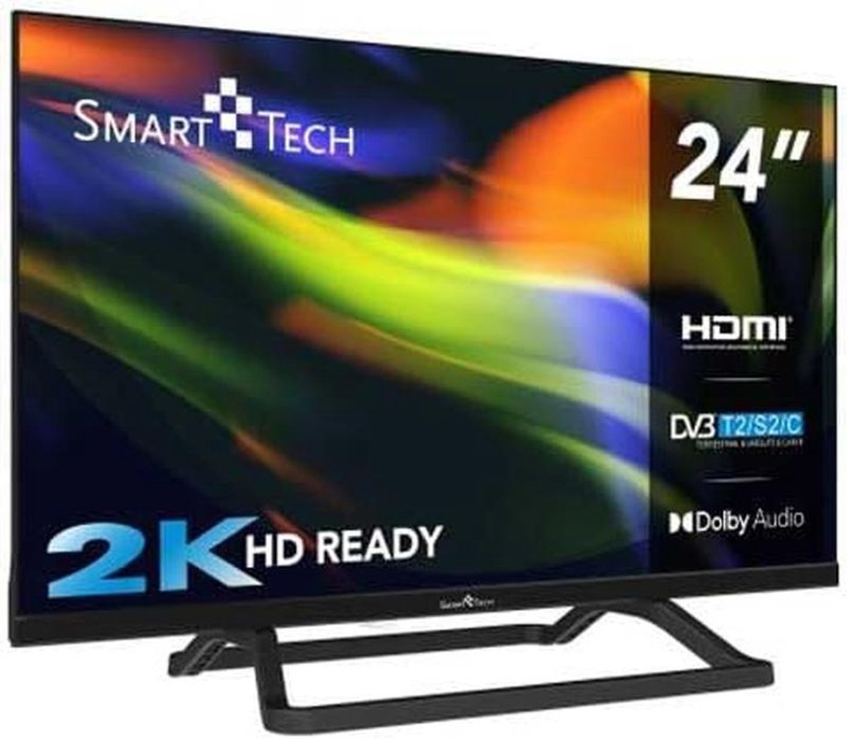 HD LED Televisie 24 inch Compact Scherm Slimme Functies