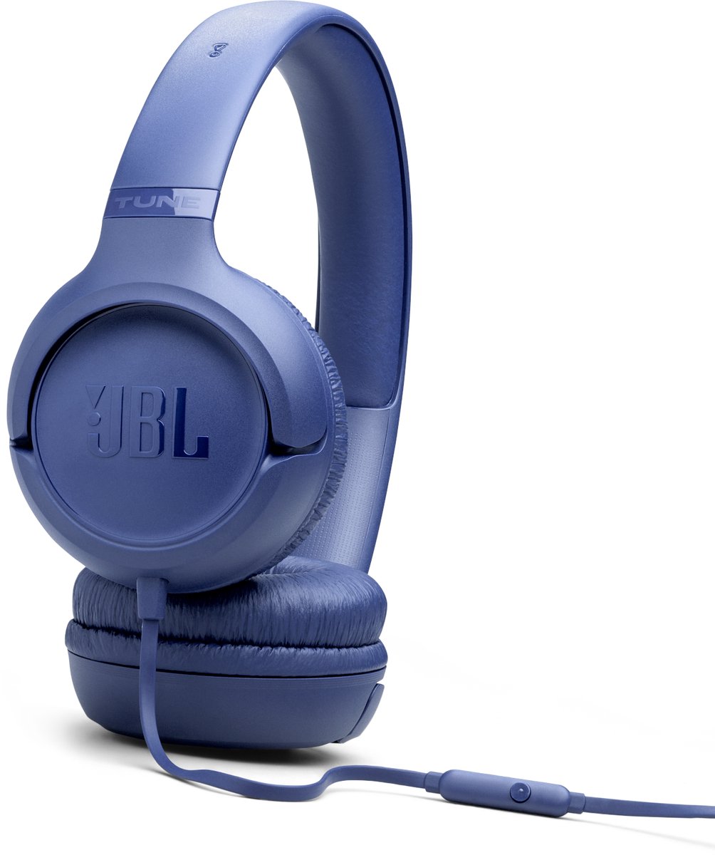 JBL Tune 530 - Bedrade On-ear Koptelefoon - Hoofdtelefoon met Kabel & Microfoon - 3.5 mm Aansluiting - JBL Pure Bass - Voor iPhone, Samsung, Tablet & Laptop - Blauw — afbeelding 2