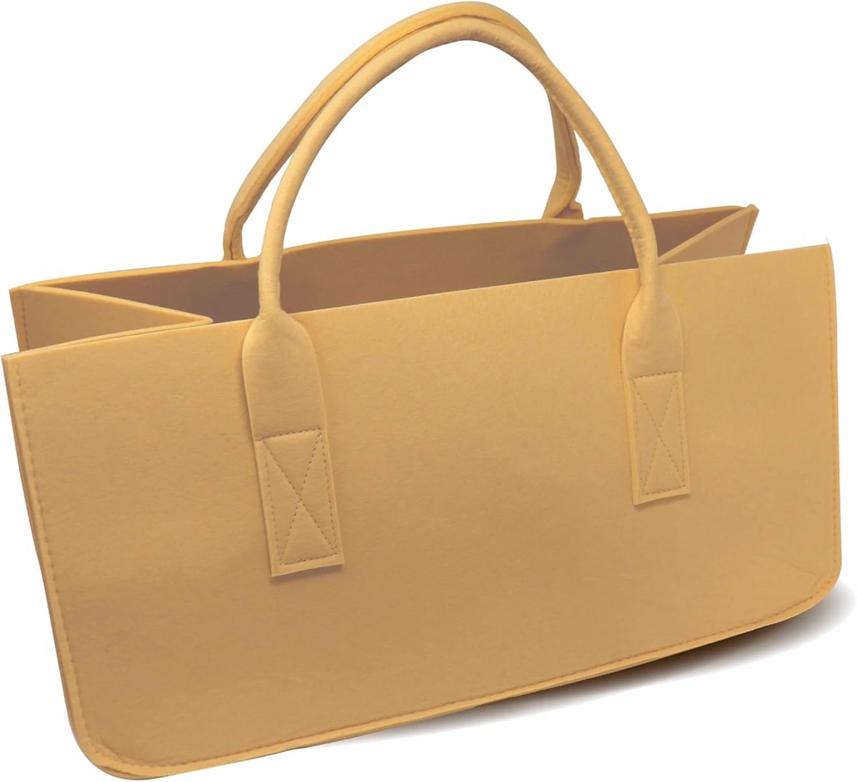 Stevige Vilten Mand voor Haardhout en Boodschappen - Groot formaat 50x25x25 cm