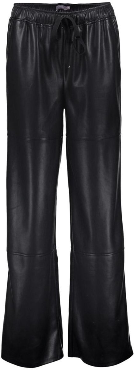 Geisha Broek Imitatie Lederen Broek 51850 19 Black Dames Maat - L