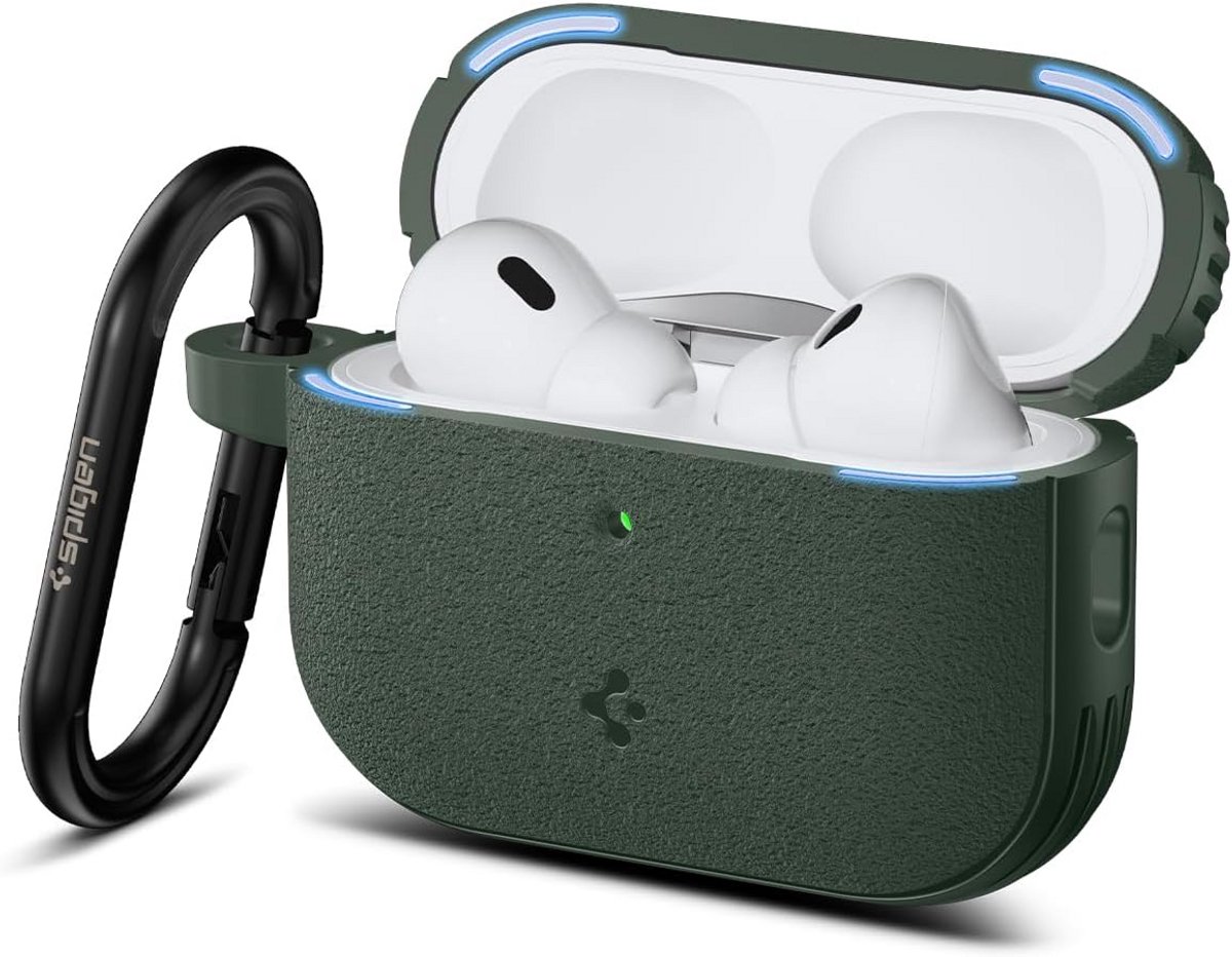 Slanke Beschermhoes voor AirPods Pro (3e Generatie) - Middernachtgroen