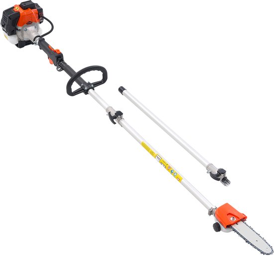 VEVOR Benzine Snoeischaar 2-2,74m Telescopische Zaag 25ccm 2-Takt Kettingzaag 20,3cm van Merkloos	 — afbeelding 2