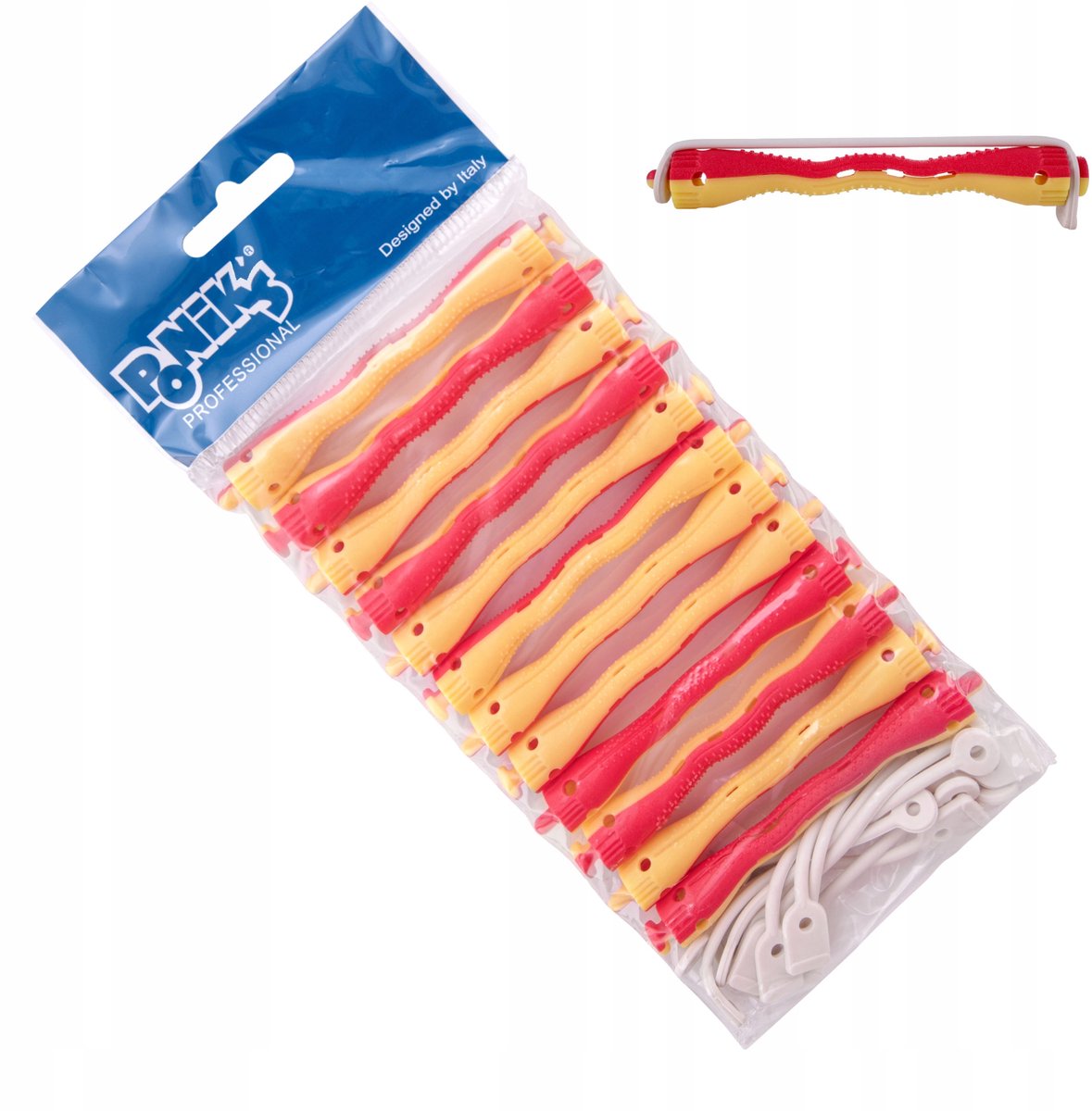 Poniks Haarrollers voor Permanente - 12 stuks 7mm siliconen