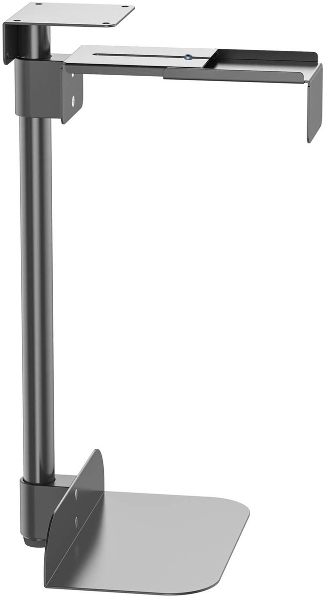 Unyqoos® Verstelbare en draaibare pc-houder voor onder bureau met modern design